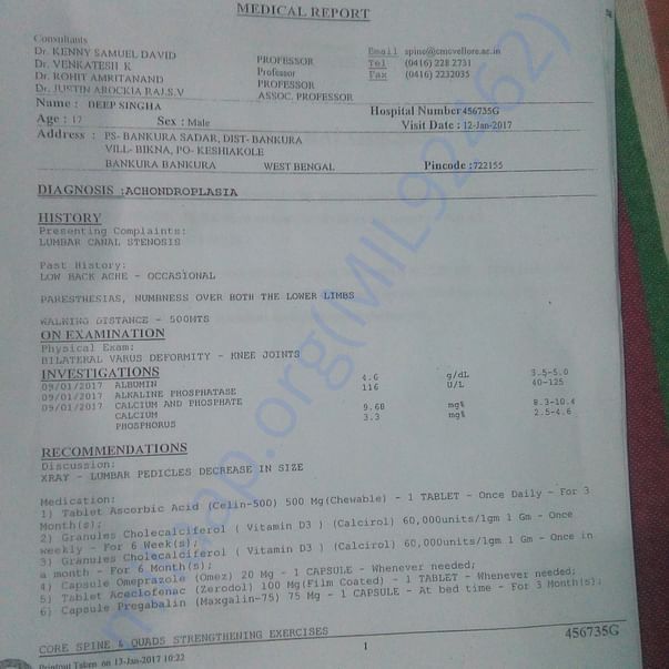 Medical Report
