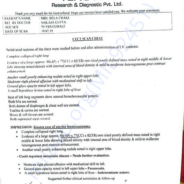 Medical Report