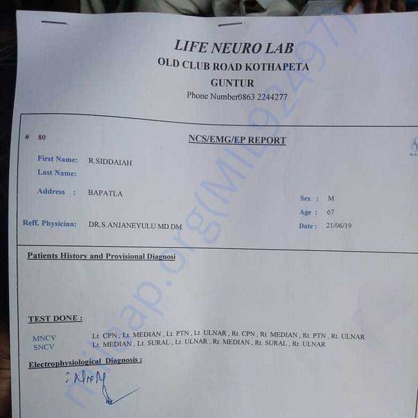 Medical Report