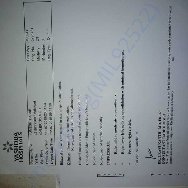Medical Report