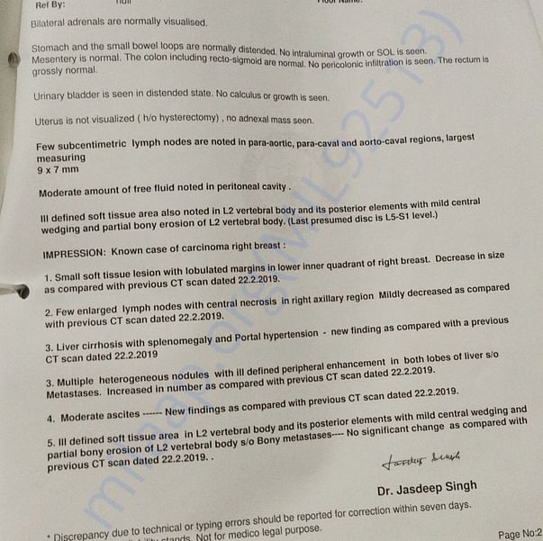 Medical Report