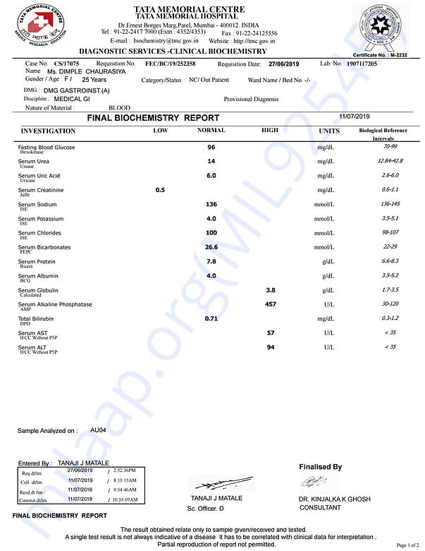 Medical Report