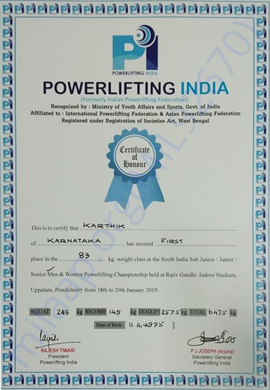 Achievements