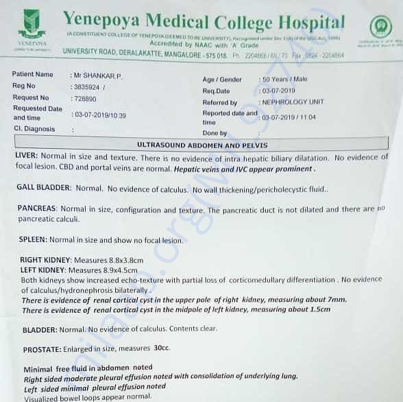 Medical Report