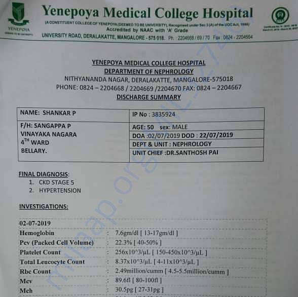 Medical Report