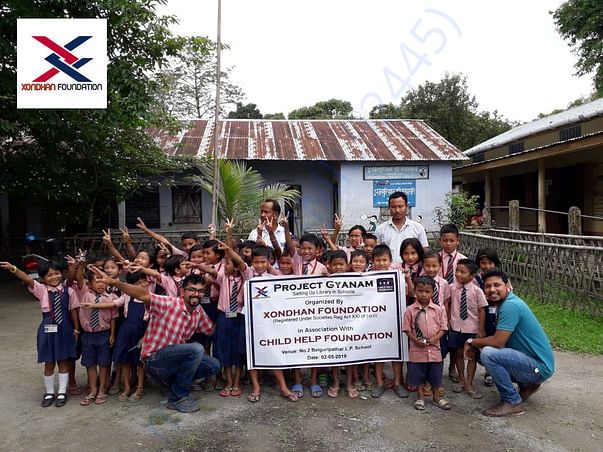Project Gyanam _ Setting Up Library in Schools