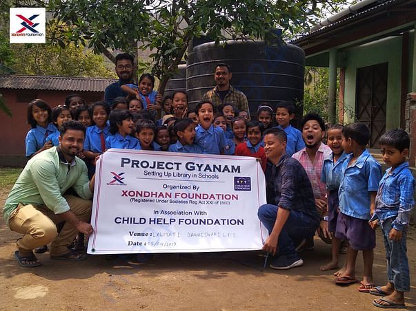 Project Gyanam - Setting Up Library in Schools