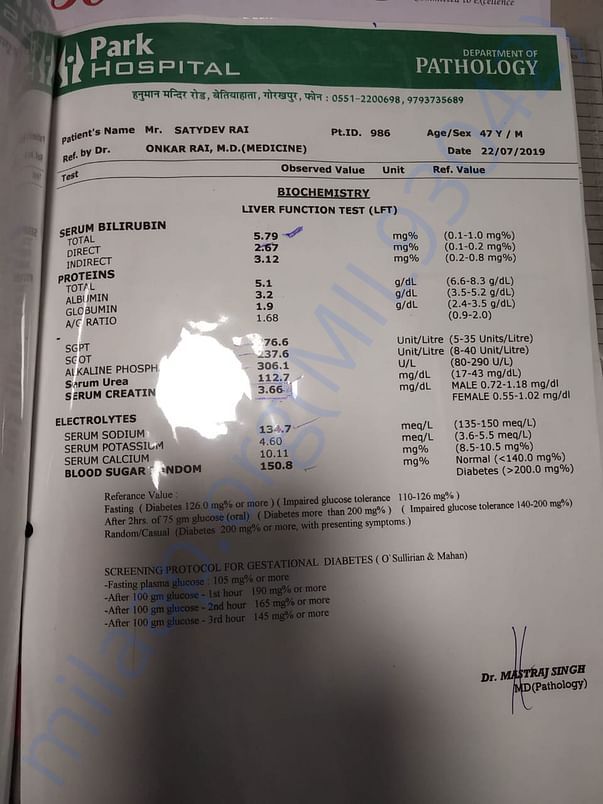 Park Hospital report