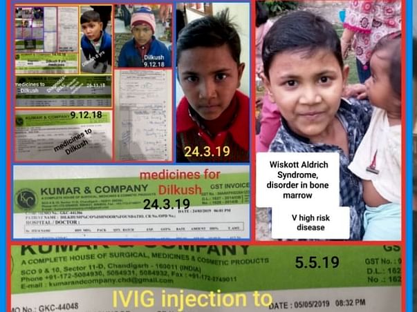 Save 9 year old Dilkhush, who needs an urgent Bone-Marrow transplant