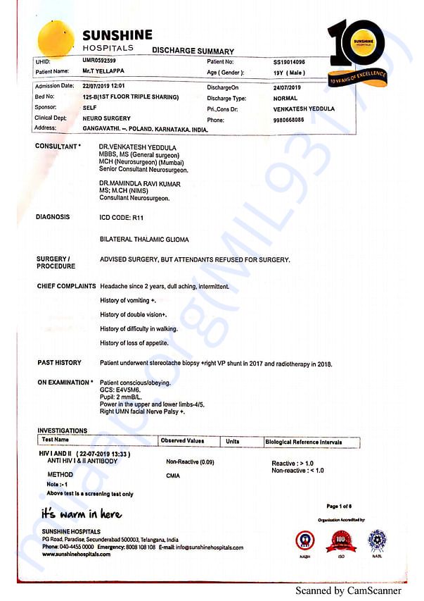 Medical Report