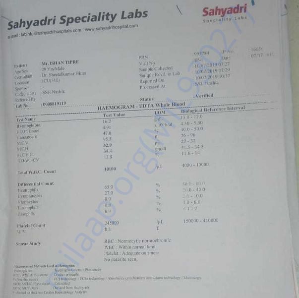 Medical Report
