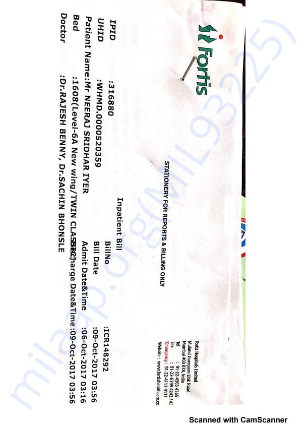 Medical Bill