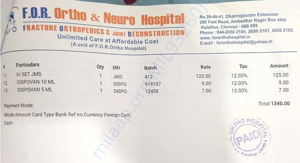 Medical bill -6
