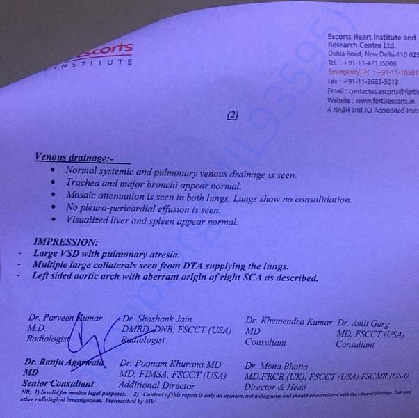 Medical Report