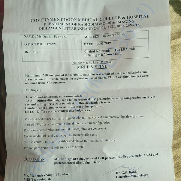 Medical Report