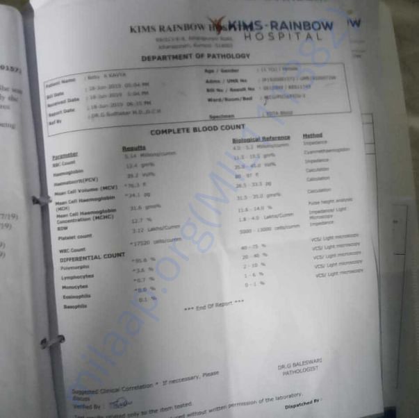 Medical Report