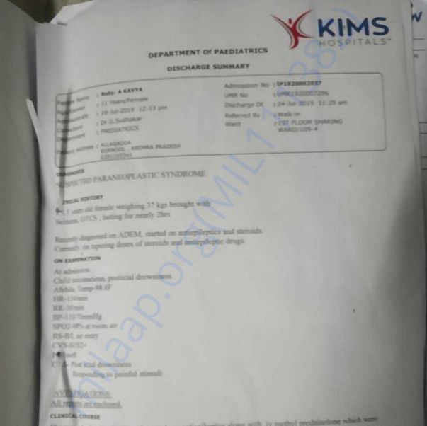 Medical Report