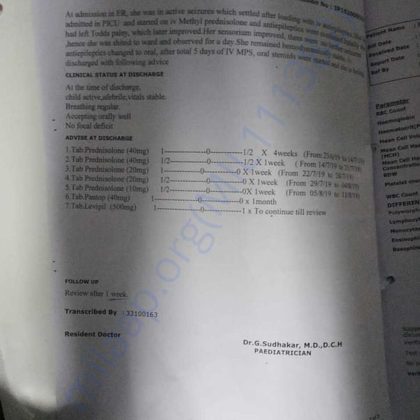 Medical Report