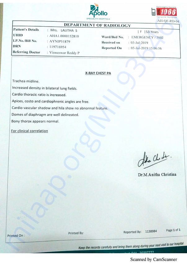 Medical Report