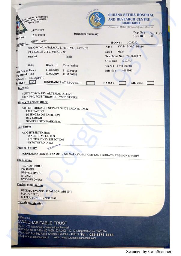 Medical Report