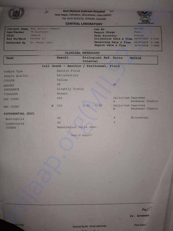 Medical Reports and Doctor Estimates