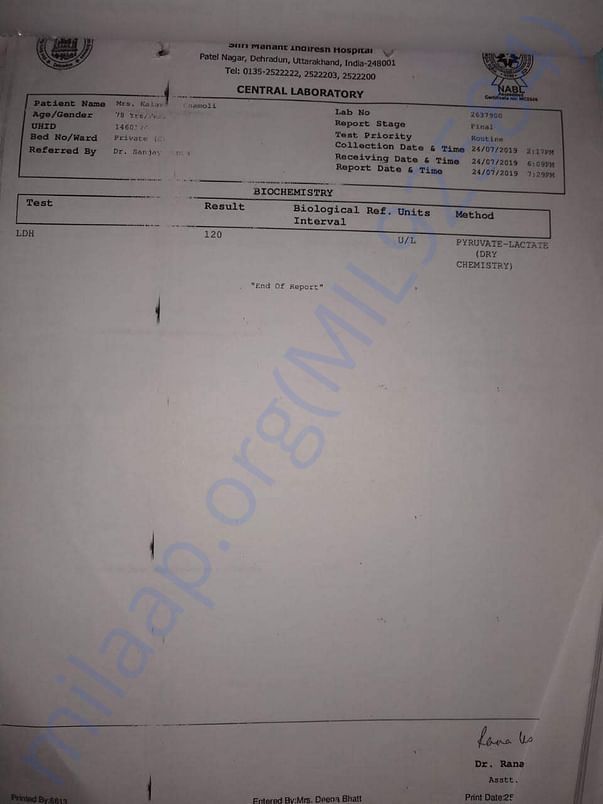 Medical Reports and Doctor Estimates