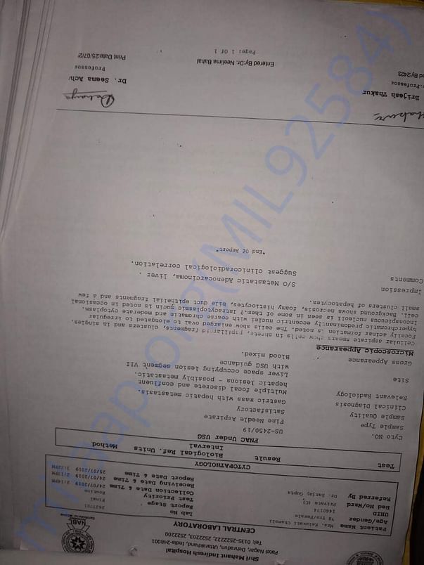 Medical Reports and Doctor Estimates