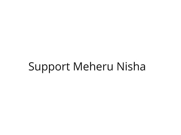 Help meharu Nisha fight brain tumour