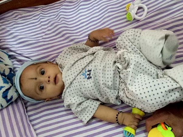 Help Sukruthi's Baby Undergo Cardiac Treatment