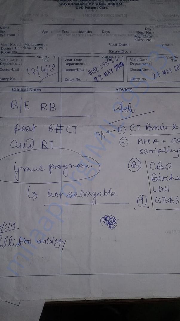 Prescription & Medical Report