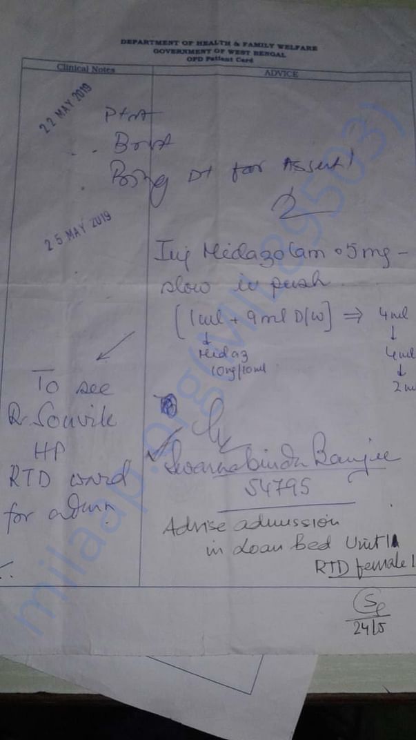 Prescription & Medical Report