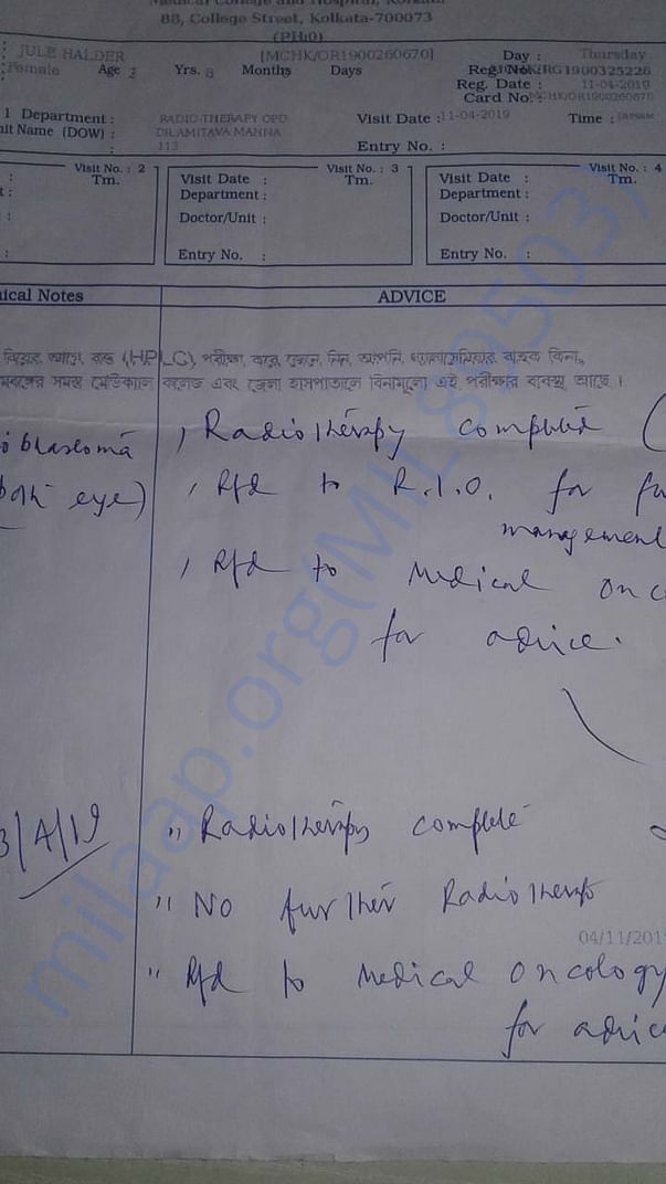 Prescription & Medical Report