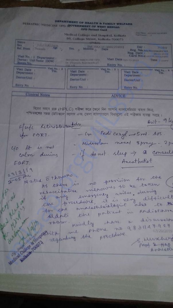 Prescription & Medical Report