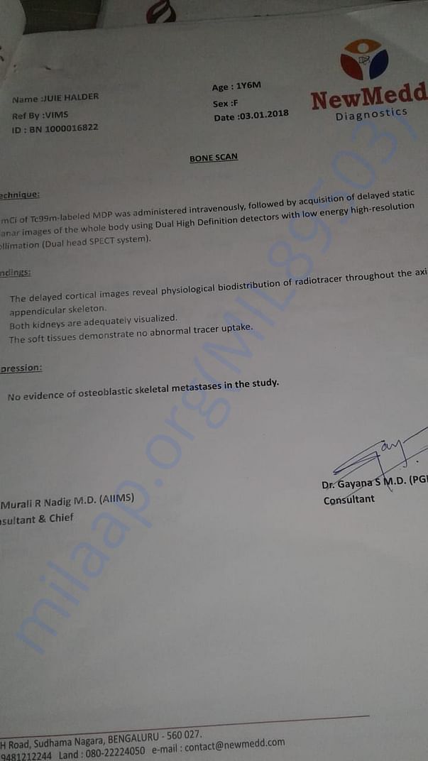 Prescription & Medical Report