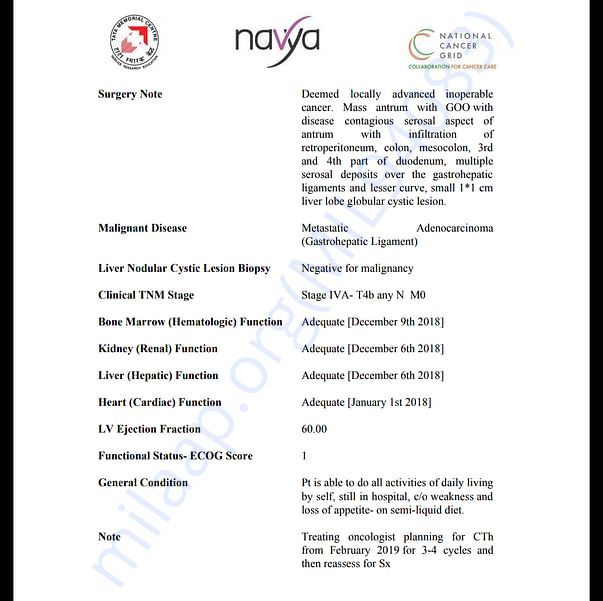 Medical Report