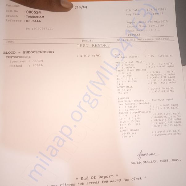Medical Report