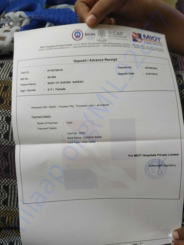 Bill #2 paid on 31-07-19