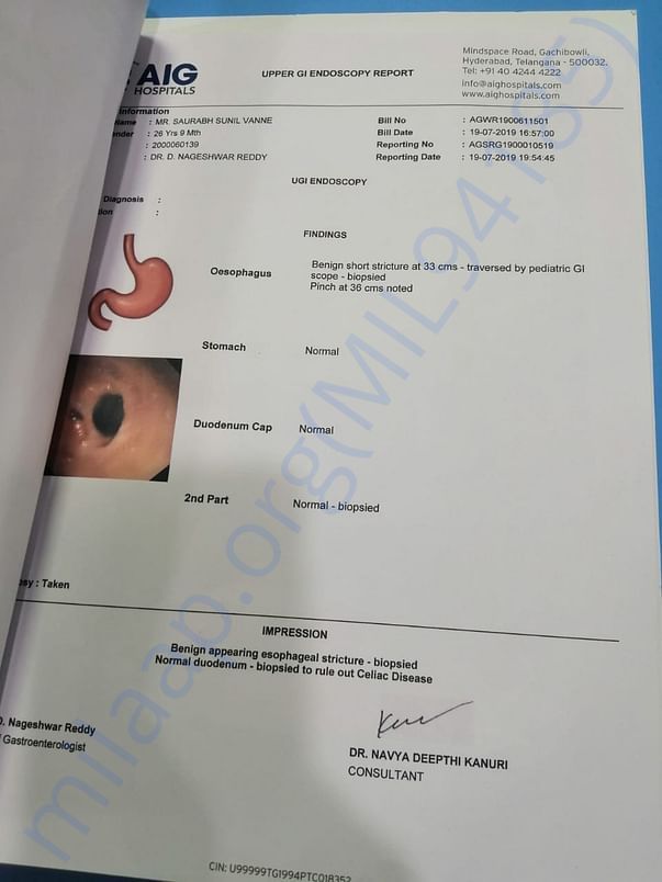 Medical Report