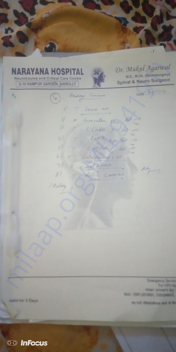 Head injoury file photo
