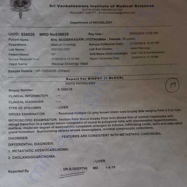 Medical Report