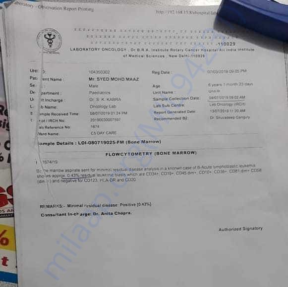 Medical Report