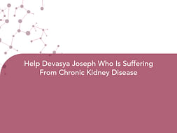 Help Devasya Joseph Who Is Suffering From Chronic Kidney Disease