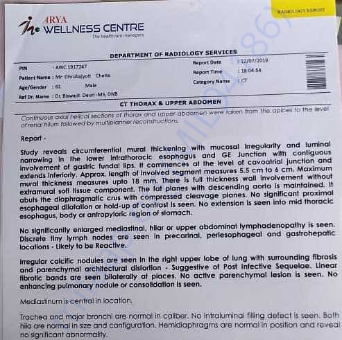 Medical Report