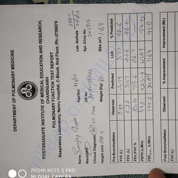 Medical Report
