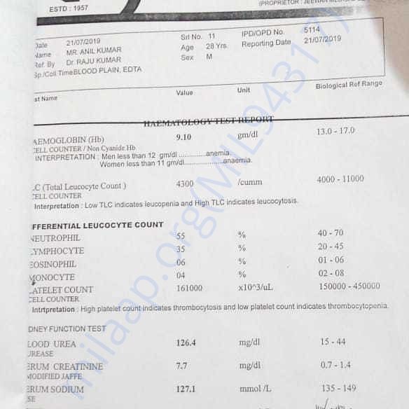 Medical Report