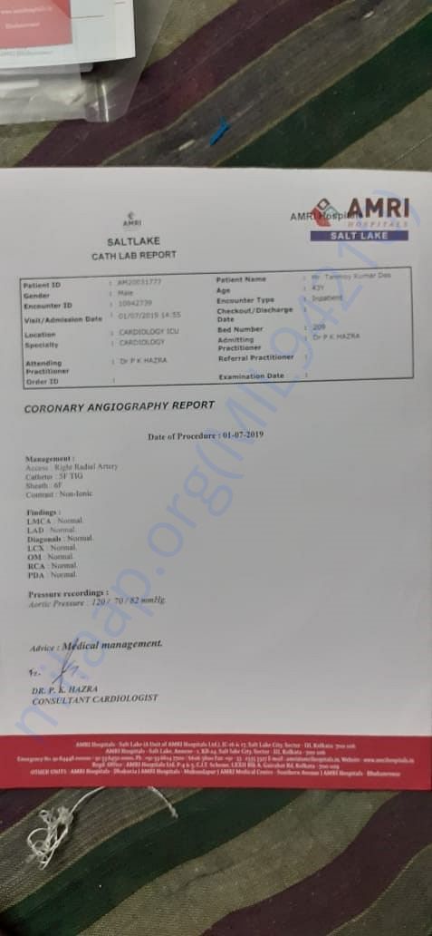 Angiography Report