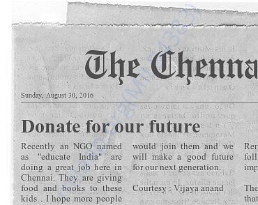 Donate for our future world