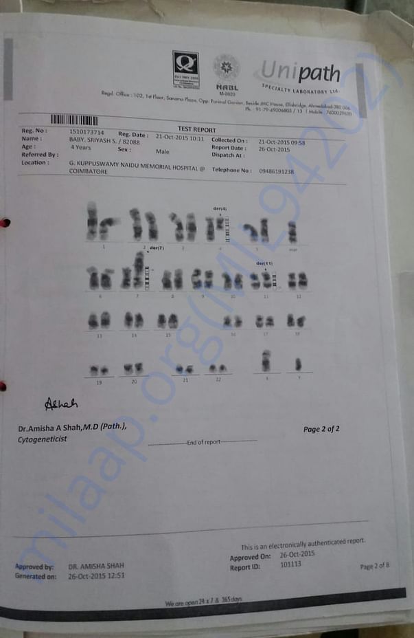 Hospital report