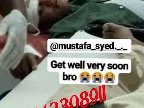 Support Mustafa To Recover!