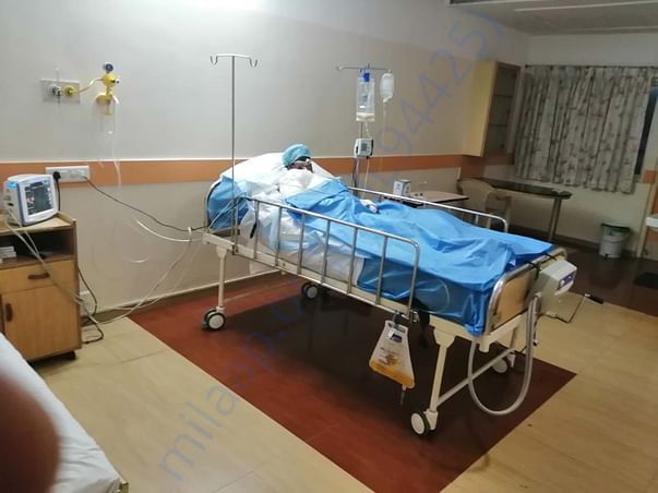 Joseph admitted at Ganga Hospital